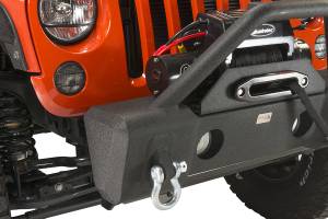 Fishbone Offroad - Jeep JK Stubby Bumper W/Tube Guard 07-18 Wranger JK Black Texured Powercoated Fishbone Offroad - Image 9