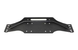 Fishbone Offroad - Jeep TJ Winch Plate Steel 97-06 Wrangler TJ Black Textured Powdercoat Piranha Series Fishbone Offroad - Image 5