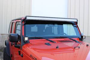 Fishbone Offroad - Jeep JK 52 Inch Light Bar Bracket 07-18 Wrangler JK Fishbone Offroad - Image 2