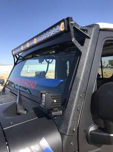 Fishbone Offroad - Jeep JK 52 Inch Light Bar Bracket 07-18 Wrangler JK Fishbone Offroad - Image 4