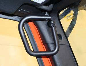 Fishbone Offroad - Jeep JK Grab Handles Front and Rear 07-18 Wrangler JK 4 Door Steel Black Textured Powdercoat Fishbone Offroad - Image 2