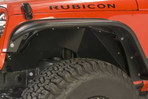 Fishbone Offroad - Jeep JK Tube Fenders 07-18 Wrangler JK Front/Rear Set Of 4 Steel Black Textured Powdercoat Fishbone Offroad - Image 2