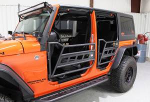 Fishbone Offroad - Jeep JK Tube Doors 07-18 Wrangler JK 4 Door Front/Rear Fishbone Offroad - Image 2