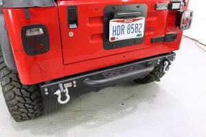 Fishbone Offroad - Jeep TJ Rear Bumper W/Step 97-06 Wrangler TJ Piranha Series Fishbone Offroad - Image 1