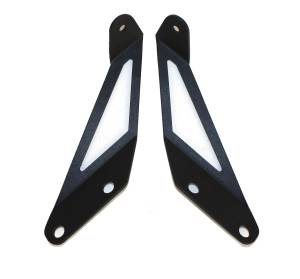 Jeep JK Hood Light Mount Brackets 07-18 Wrangler JK Fishbone Offroad