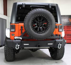 Fishbone Offroad - Jeep JK Rear Bumper With Tire Carrier 07-18 Wrangler JK Fishbone Offroad - Image 13