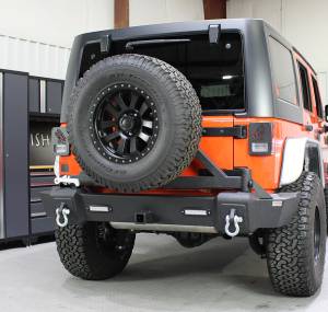 Fishbone Offroad - Jeep JK Rear Bumper With Tire Carrier 07-18 Wrangler JK Fishbone Offroad - Image 15