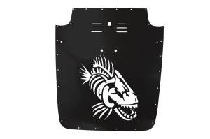 Fishbone Offroad - Jeep TJ Hood Louver 03-06 Jeep Wrangler Black Fishbone Offroad - Image 4