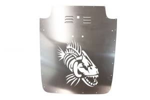 Fishbone Offroad - Jeep TJ Hood Louver Raw Unpainted 03-06 Wrangler TJ Fishbone Offroad - Image 1