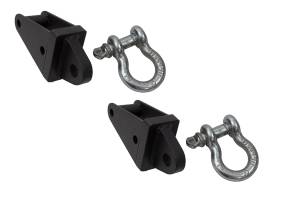Jeep JK Rear D-Ring Frame Mounts 2007 to 2018 JK Wrangler, Rubicon and Unlimited Fishbone Offroad
