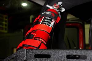 Fishbone Offroad - Fire Extinguisher Holder for Padded Roll Bar Red Fishbone Offroad - Image 10