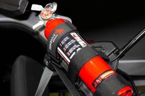 Fishbone Offroad - Fire Extinguisher Holder for Padded Roll Bar Black Fishbone Offroad - Image 8