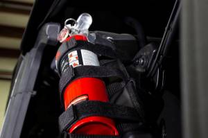 Fishbone Offroad - Fire Extinguisher Holder for Padded Roll Bar Black Fishbone Offroad - Image 9