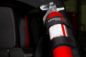 Fishbone Offroad - Fire Extinguisher Holder for Padded Roll Bar Black Fishbone Offroad - Image 11