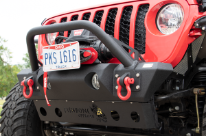 Fishbone Offroad - Jeep JL/Gladiator Front Winch Bumper for 18-Pres Wrangler JL/Gladiator Black Powdercoat Fishbone Offroad - Image 18