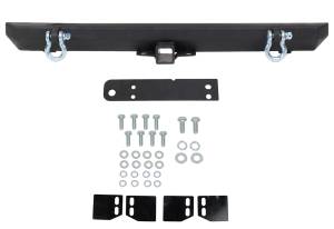 Fishbone Offroad - Jeep YJ/TJ Rear Bumper with Receiver For 87-06 YJ Wrangler TJ Wrangler Fishbone Offroad - Image 4