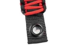 Fishbone Offroad - Wrangler Paracord Door Handles Black/Red for 97-06 Jeep Wrangler Fishbone - Image 2