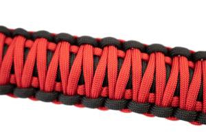 Fishbone Offroad - Wrangler Paracord Door Handles Black/Red for 97-06 Jeep Wrangler Fishbone - Image 3