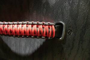 Fishbone Offroad - Wrangler Paracord Door Handles Black/Red for 97-06 Jeep Wrangler Fishbone - Image 6