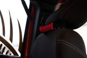 Fishbone Offroad - Head Rest Paracord Grab Handles Red Fishbone Offroad - Image 4