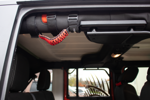 Fishbone Offroad - Paracord Grab Handles w/Three Straps Red Fishbone Offroad - Image 4