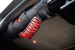 Fishbone Offroad - Paracord Grab Handles w/Three Straps Red Fishbone Offroad - Image 6