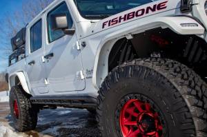 Fishbone Offroad - 2020-Present Jeep Gladiator JT  Rocker Guards Fishbone Offroad - Image 14