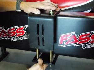 FASS - FASS Fuel System Titanium Series System No Drill Semi Truck Frame Bracket - Image 1
