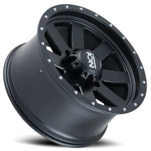 ION Wheels - Cast Aluminum Wheels 134 MB 20x10 Black Beadlock Matte Black 5 On 139.7 Bolt Pattern -19 Offset ION Wheels - Image 2