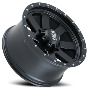 ION Wheels - Cast Aluminum Wheels 134 MB 20x10 Black Beadlock Matte Black 8 On 170 Bolt Pattern -19 Offset ION Wheels - Image 2