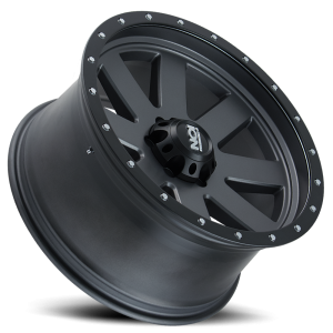 ION Wheels - Cast Aluminum Wheels 134 GY 20x10 Black Beadlock Matte Gunmetal Gray 5 On 139.7 Bolt Pattern -19 Offset ION Wheels - Image 2
