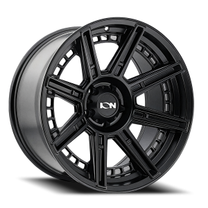 Cast Aluminum Wheels 149 MB 20x9 Matte Black 8 On 165.1 Bolt Pattern -12 Offset ION Wheels