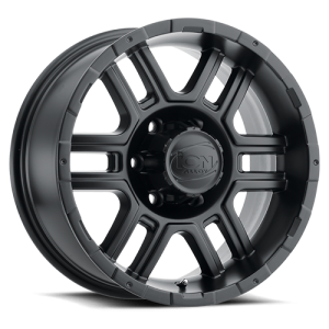 Cast Aluminum Wheels 179 MB 20x9 Matte Black 5 On 139.7 Bolt Pattern 12 Offset ION Wheels