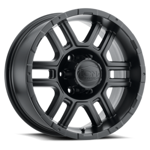 Cast Aluminum Wheels 179 MB 20x9 Matte Black 5 On 139.7 Bolt Pattern 12 Offset ION Wheels