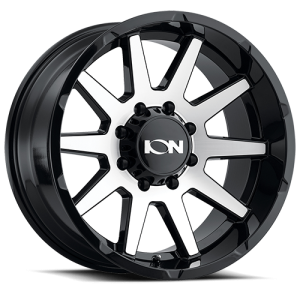 Cast Aluminum Wheels 143 GBM 20x9 Machined Face Gloss Black 5 On 139.7 Bolt Pattern 18 Offset ION Wheels