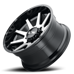 ION Wheels - Cast Aluminum Wheels 143 GBM 20x9 Machined Face Gloss Black 5 On 139.7 Bolt Pattern 18 Offset ION Wheels - Image 2