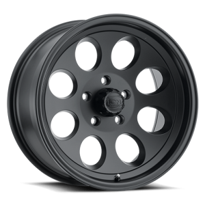 Cast Aluminum Wheels 171 MB 18x9 Matte Black 8 On 165.1 Bolt Pattern 0 Offset ION Wheels