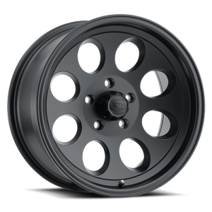 Cast Aluminum Wheels 171 MB 17x9 Matte Black 5 On 139.7 Bolt Pattern 0 Offset ION Wheels