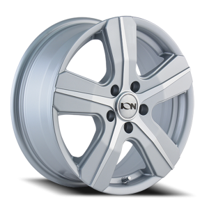 ION Wheels - Cast Aluminum Wheels 101 CH 16x7 Machined Face Chrome 5 On 160 Bolt Pattern 55 Offset ION Wheels
