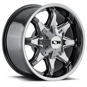 Cast Aluminum Wheels 181 SL 18x9 Graphite Silver 8 On 165.1/8 On 170 Bolt Pattern 18 Offset ION Wheels