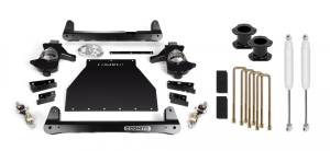 Cognito 4-Inch Standard Lift Kit for 07-18 Silverado/Sierra 1500 2WD/4WD With OEM Cast Steel Control Arms