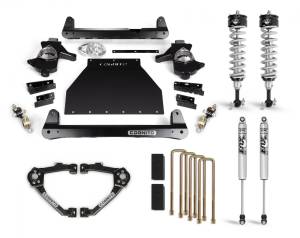 Cognito 4-Inch Performance Lift Kit With Fox PS IFP 2.0 Shocks for 14-18 Silverado/Sierra 1500 2WD/4WD With OEM Stamped Steel/Cast Aluminum Control Arms