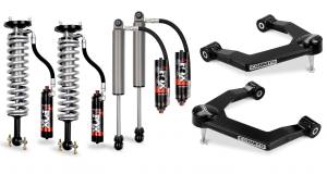 Cognito 3-Inch Elite Leveling Kit with Fox Elite 2.5 Reservoir Shocks for 19-22 Silverado/Sierra 1500 2WD/4WD