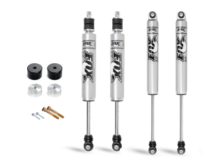 Cognito 2-Inch Standard Leveling Kit With Fox 2.0 IFP Shocks For 05-16 Ford F250/F350 4WD Trucks