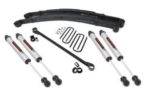 2.5 Inch Ford Leveling Lift Kit w/ V2 Shocks (99-04 F-250/350 4WD) Rough Country