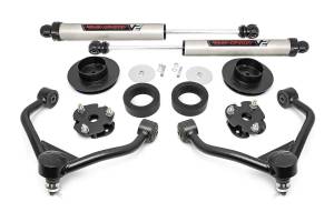 3 Inch Dodge Bolt-On Lift Kit w/Rear V2 Shocks 12-18 RAM 1500 4WD Rough Country