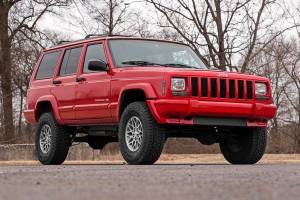 3 Inch Jeep Series II Suspension Lift System N2.0 Shocks 84-01 Cherokee XJ Rough Country