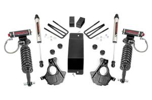 3.5 Inch GM Suspension Lift Knuckle Kit w/Vetex and V2 Shocks (07-13 1500 PU 4WD Cast Steel) Rough Country