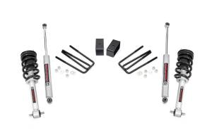 3.5 Inch Suspension Lift Kit N3 Struts and Shocks 07-13 Silverado/Sierra 1500 2WD Cast Steel Rough Country