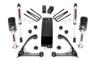 3.5 Inch Suspension Lift Kit Upper Control Arms N3 Struts & V2 Monotube 14-16 Silverado/Sierra 1500 4WD Rough Country